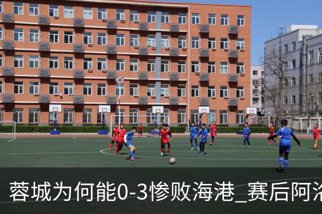 蓉城为何能0-3惨败海港? 赛后阿洛伊西道出输球原因，很是无奈！
