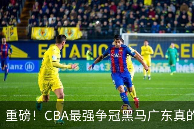 重磅！CBA最强争冠黑马广东真的来了