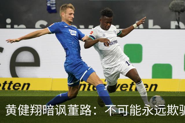 黄健翔暗讽董路：不可能永远欺骗所有人！董路回应：口贩子 可笑